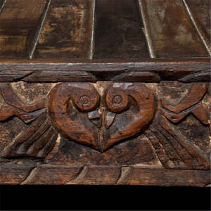 Canapé en bois de style rustique, design durable, fabriqué en bois - Product Image 3