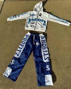 เสื้อมีฮู้ด Y2K ผ้าฝ้าย100% สำหรับผู้ชายเสื้อผ้าฤดูหนาวแบบถักลาย GSM เฟรนช์เทอร์รี่450โลโก้ตามสั่ง - Product Image 1