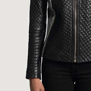 Veste en cuir noir pour femmes de qualité supérieure 2025 nouveau Design veste d'hiver à glissière avec col à capuche grande taille - Product Image 6