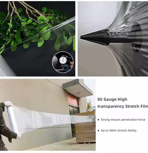 Película elástica de PE de fundición de alta calidad, fabricante de plástico, proveedor dorado, película elástica a granel, películas para envolver, venta al por mayor - Product Image 2