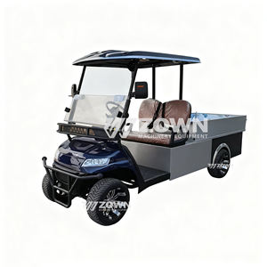 Nouveau <span class=keywords><strong>modèle</strong></span> de voiturette de golf électrique <span class=keywords><strong>concept</strong></span> avec <span class=keywords><strong>2</strong></span> sièges avant batterie au lithium (48v) voiturette électrique avec seau - Product Image 1