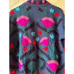 TNT Stylish Cotton <b>Jacket</b> with Embroidery Breathable Outerwear for All Seasons - Product Image 5