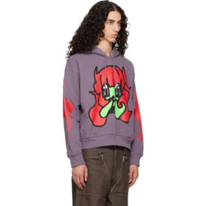 Sweat-shirt à capuche surdimensionné doublé, écologique, en molleton 100% coton 480 GSM, personnalisé, lourd, pour l'hiver, streetwear, ODM, gaufré - Product Image 3