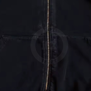 Mode à la mode tenue hommes strass à capuche Logo personnalisé imprimé couleur unie nouveau look coton mélangé strass sweats à capuche - Product Image 6