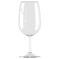 Verre à vin Wobz en Tritan transparent, design européen, sans impression, pour Syrah, compatible lave-vaisselle, pour fêtes, extérieur, voyages, fabriqué en France, numérique