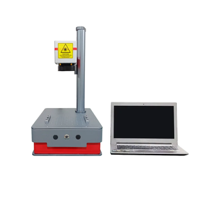 Máy tính để bàn sợi <span class=keywords><strong>Laser</strong></span> đánh dấu Máy khắc các nhà sản xuất máy 20W <span class=keywords><strong>30W</strong></span> cho thép kim loại - Product Image 2