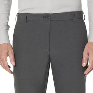 Pantalon de costume formel droit pour homme, respirant, 100% coton, vêtements de bureau professionnels - Product Image 6