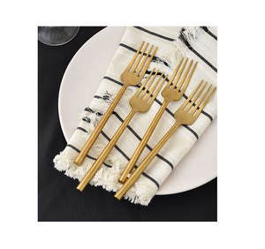 Juego de cuchara Tenedor de latón de calidad increíble Mango simple Fabricante Mayorista Venta directa de fábrica - Product Image 1