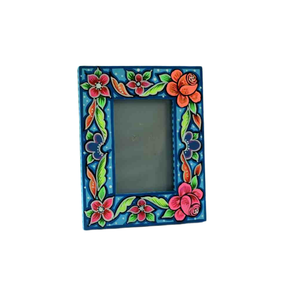 Cadre photo en bois d'art de camion artisanal, cadre photo artisanal en gros, cadre photo d'art de camion pakistanais - Product Image 6