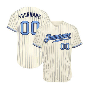 Maillots de baseball personnalisés pour les fans d'équipes sportives et les ligues coupe respirante confortable avec noms et numéros personnalisés OEM - Product Image 6