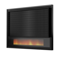 2100W Cheminée électrique Salle de chauffage Chauffage infrarouge Télécommande Graphène Carbone
