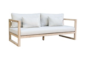 Juego de sofás de madera para exteriores estilo 2 para un jardín y patio cómodos y relajantes - Product Image 5