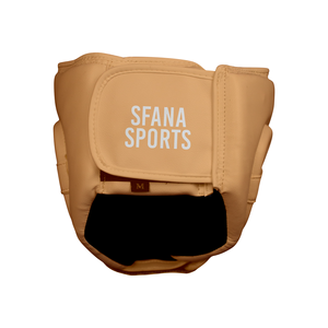 Protector de cabeza de cuero de cara completa de ajuste personalizado para jóvenes y adultos para Artes Marciales Sparring Training Boxer's Essential - Product Image 2