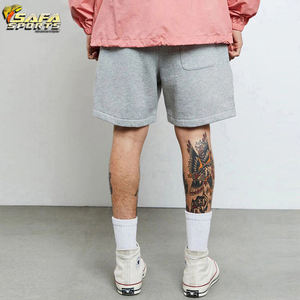 Short d'entraînement personnalisé pour hommes Séchage rapide Fitness Athlétique Gym Entraînement Shorts de sport Teint uni Impression solide Décontracté Respectueux de l'environnement - Product Image 4