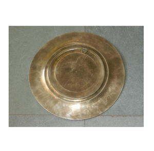 Écologique En Laiton Dessert Chargeur Assiette Snack Servant Ferme Table À Manger Accessoire Décoratif Pour La Vente - Product Image 2