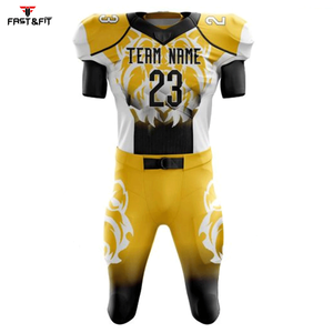 Nueva Llegada, Jersey de Fútbol Americano Personalizado de Alta Calidad, Impresión Digital, Manga Corta, Uniforme Estampado - Product Image 2