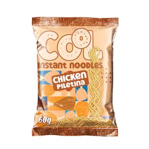 COOL Fried Instant <b>Noodles</b> Wheat Flour Chicken Flavour <b>Box</b> Single Block 60g DEM Kulpin 3 Minutes 12 Months Shelf Life 18% Fat - Product Image 1