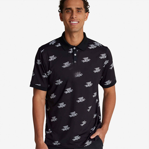 Polo de golf para hombre de alto rendimiento, transpirable y absorbente de humedad, ideal para golfistas activos - Product Image 1