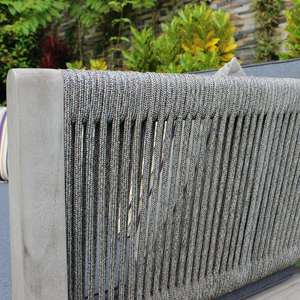 Canapé rond d'extérieur design RASF-159 Ver 2 avec structure en bois - Product Image 4