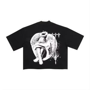 เซ็ตกางเกงขาสั้น2ชิ้นสำหรับผู้ชายเสื้อยืดลายปักลายและชุดสั้นแฟชั่นพลอยเทียมสำหรับนักวิ่ง - Product Image 1