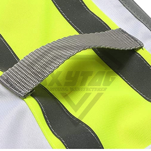Chaleco de seguridad de algodón cómodo y moderno, ropa de protección ignífuga de diseño reflectante de alta visibilidad personalizada a precios asequibles - Product Image 6