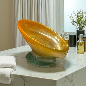 Moderna Bandeja de Jabón Autodrenante de Resina Plástica para Baño de Casa u Hotel - Product Image 1