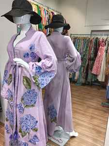 Robe maxi à décorations de perles 2025, Abaya Dubaï, robe musulmane pour femmes, nouvelle robe musulmane brodée à manches longues, robe longue tendance, paillettes - Product Image 2