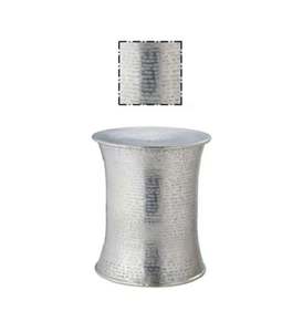 Wholesale Hammered Side Table With Silver Finishing Customized Handmade Decorative Living Room Side Tables for Sale - Product Image 1
