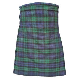 Haute qualité 13oz hommes écossais Tartan Kilt Style Unique Highland uniforme décontracté pour hommes en gros - Product Image 2