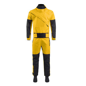 Combinaison de plongée en néoprène pour homme personnalisée pour le kayak et le surf, col confortable et caractéristiques imperméables, rembourrage des poignets en tissu personnalisé - Product Image 5