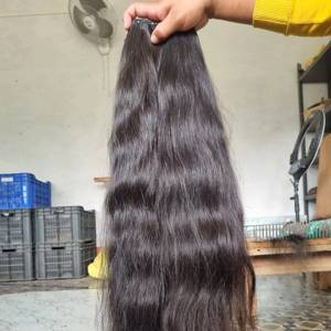 ผมต่อแบบตรงเรมี่ผมชาวอินเดียใต้สุดหรูผมปลอมแบบคลื่นน้ำลึกแบบอินเดียผมมนุษย์ธรรมชาติ - Product Image 1