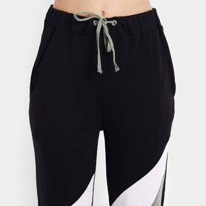 Pantalons pour femmes respirants de style urbain en molleton/coton, pantalons larges et doux pour femmes à prix raisonnable, prix de gros - Product Image 3