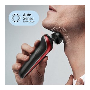 Tête de rechange pour rasoir électrique SensoFlex Série 6 Rouge & Noir Rechargeable 61 R1200S Confort de rasage - Product Image 6