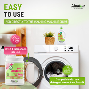 AlmaWin RTS 2 Eco Laundry Booster 240g Stain Remover Without <b>Bleach</b> Spotless Clean Fabric Additive Wholesale Bulk Items - Product Image 4