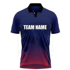 Cricket Team Hommes Sports Cricket Uniforme Maillots 100% Coton Imprimé Cricket Maillots Pour Hommes Avec Marque Privée - Product Image 5