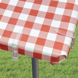 Fodere per Tavolo Trasparenti con Molle Extra Resistenti, Set da 4 Pezzi - Product Image 3