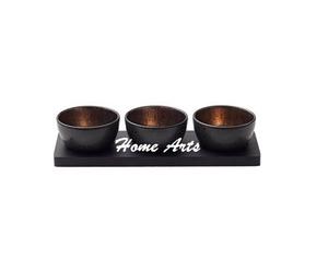Trending Design Wood Chocolate Server With Tray Greatest Quality Table Top Nut Dates Server By Home Arts - Product Image 6