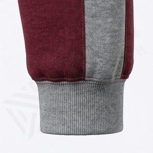 Ensemble sweat-shirt et jogging à deux tons pour homme, avec poche kangourou, pour l'hiver, la salle de sport, le sport, 100% coton, ensemble de survêtement personnalisé - Product Image 6