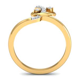 Bijoux à la mode pour femmes meilleur concepteur en laiton matériel pierre précieuse avec anneau de Zircon incrusté cadeau personnalisé délicat pour elle - Product Image 3