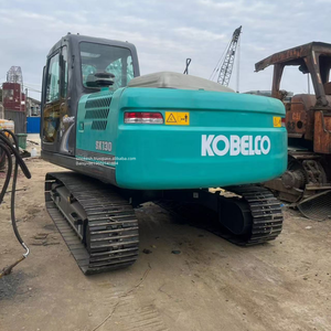 Excavatrice sur chenilles Kobelco SK130 Sk120 Sk100 neuve à 90%, avec moteur japonais et pompe à moteur, roulement, modèle 2022, 13 tonnes, garantie 1 an, en vente - Product Image 4