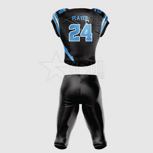 Uniformes de fútbol americano personalizados de alta calidad, manga corta, unisex, nuevo diseño, talla grande, transpirable - Product Image 3