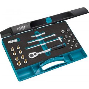 Juego de Llaves Torx Hazet de 21 Piezas con Llaves de Trinquete y Accesorios - Product Image 1