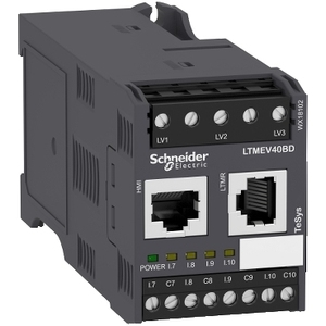 Modulo di Estensione per Avviatore Motore SCHNEIDER ELECTRIC LTMEV40BD TeSys T-24 V DC - Product Image 1