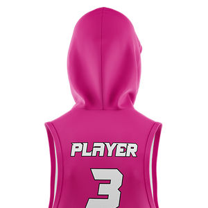 Custom Logo Printing Embossed Sublimation <b>Sleeveless</b> <b>Hoodie</b> <b>Men</b> Winter Fleece Blank Embroidered Sublimation <b>Sleeveless</b> <b>Hoodie</b> - Product Image 5