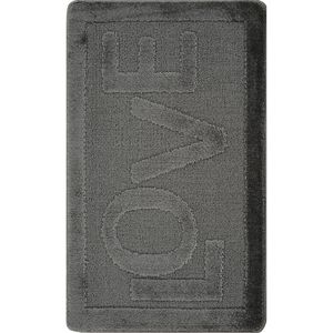 Tapis de salle de bain en polypropylène naturel antidérapant à base de poils fins paillasson lavable à texture douce et longue durée 60x100 - Product Image 5