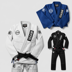 Top Rank BJJ Gi for Champions-Elite Kimono Collection Ligero de secado rápido Unisex Adulto Ropa de artes marciales 340g Rip Stop Fabric - Product Image 1
