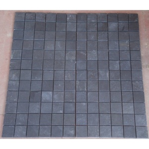 Himachal Đen quartzit Slate Gạch Mosaic Sàn Chất lượng cao hiện đại nội thất & Ngoại thất sàn gỗ nhà máy trực tiếp - Product Image 4