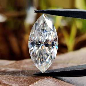 Marquise Cut 1CT à 10CT Lab Grown Diamond D VS1 IGI GIA Certified Excellent Cut Allongé Diamant pour Bague - Product Image 2