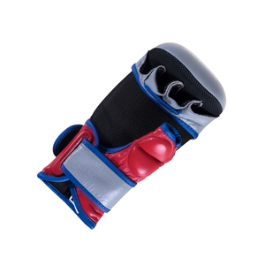 MMA Sparring Grappling Boxing Muay Thai Punching Training Fighting <b>Gloves</b> <b>Moisture</b> Wicking PU Material Hook Loop Closure Unisex - Product Image 5