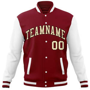 Veste de Baseball pour Hommes de Haute Qualité à Prix Bas, Séchage Rapide, Quantité en Gros, Patchs Brodés, Veste Universitaire pour Hommes - Product Image 3